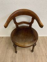 Antiker Gründerzeit Schreibtischstuhl im Thonet-Stil