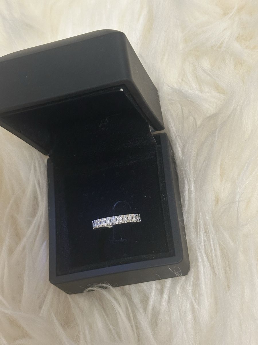 Anelli: Alliance Ring 14 Karat mit Diamanten – Usato da Luzern venduto da ariazalea 1