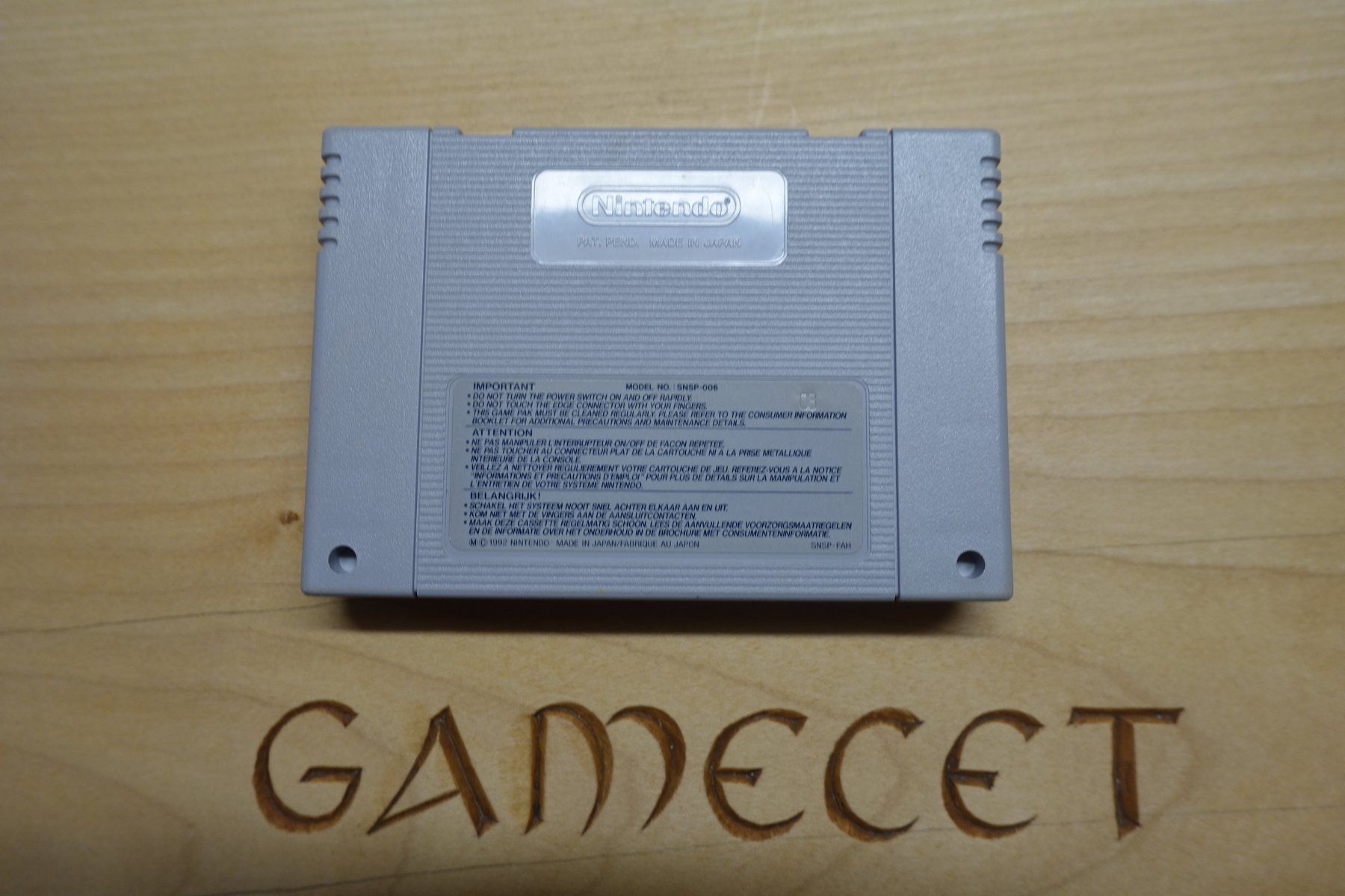 Nintendo Giochi: Les Schtroumpfs - französisch – Usato da Steinach venduto da Gamecet 1