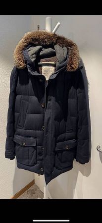 Brunello Cucinelli Winterjacke / Parka loser Fellkragen