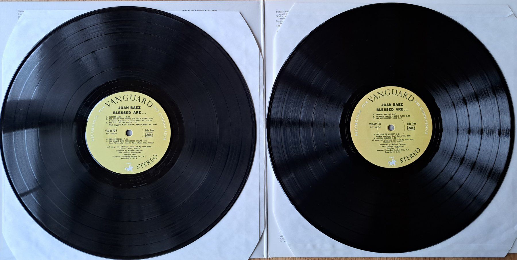 Dischi in vinile: Joan Baez - Blessed are... (2LP) – Usato da Meggen venduto da Ricardokoch 2