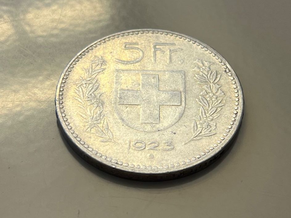 Alle Münzen: 5 Franken 1923, Sehr schön!!! – Gebraucht aus Tägerwilen von Beata1sager 2