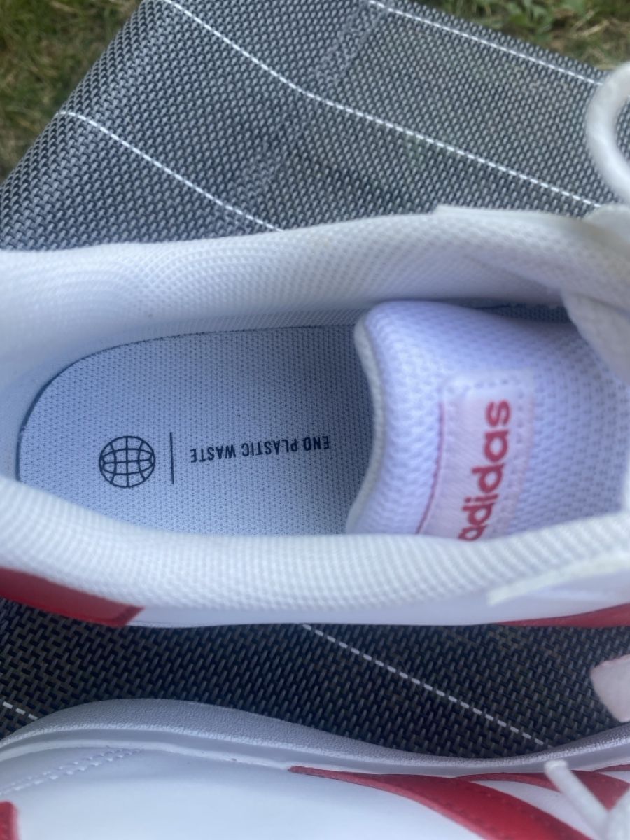 Adidas Herrenschuhe: Adidas Sneaker weiss rot Groesse 38 neu – Gebraucht aus Schaffhausen von purzel51 1