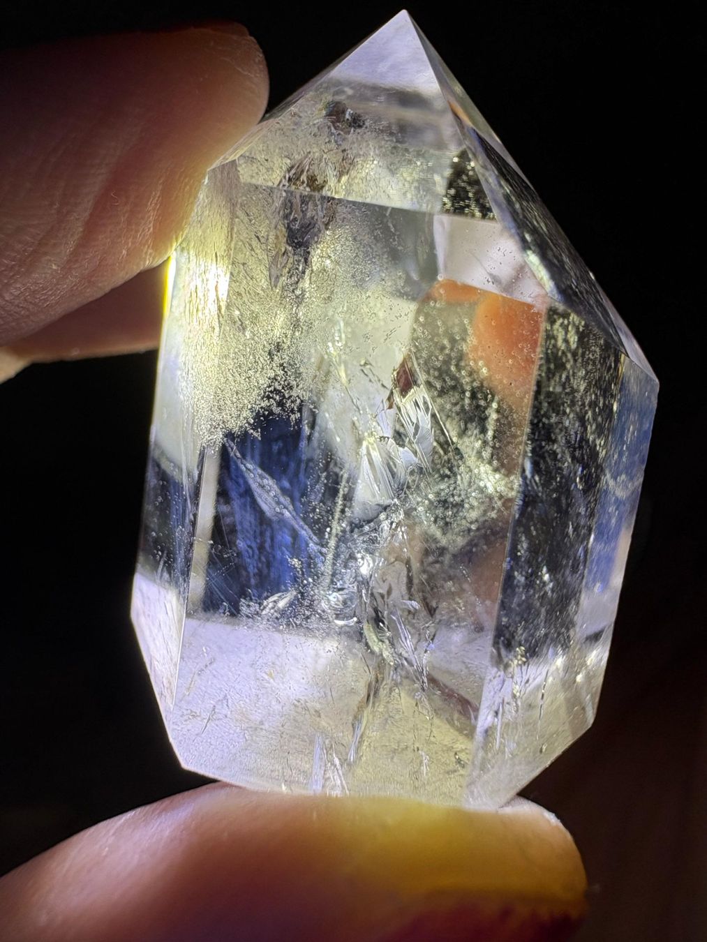 Minerali & Pietre curative: Citrin mit Blue Needle – Nuovo (secondo la descrizione) da Neuheim venduto da m.hald 1