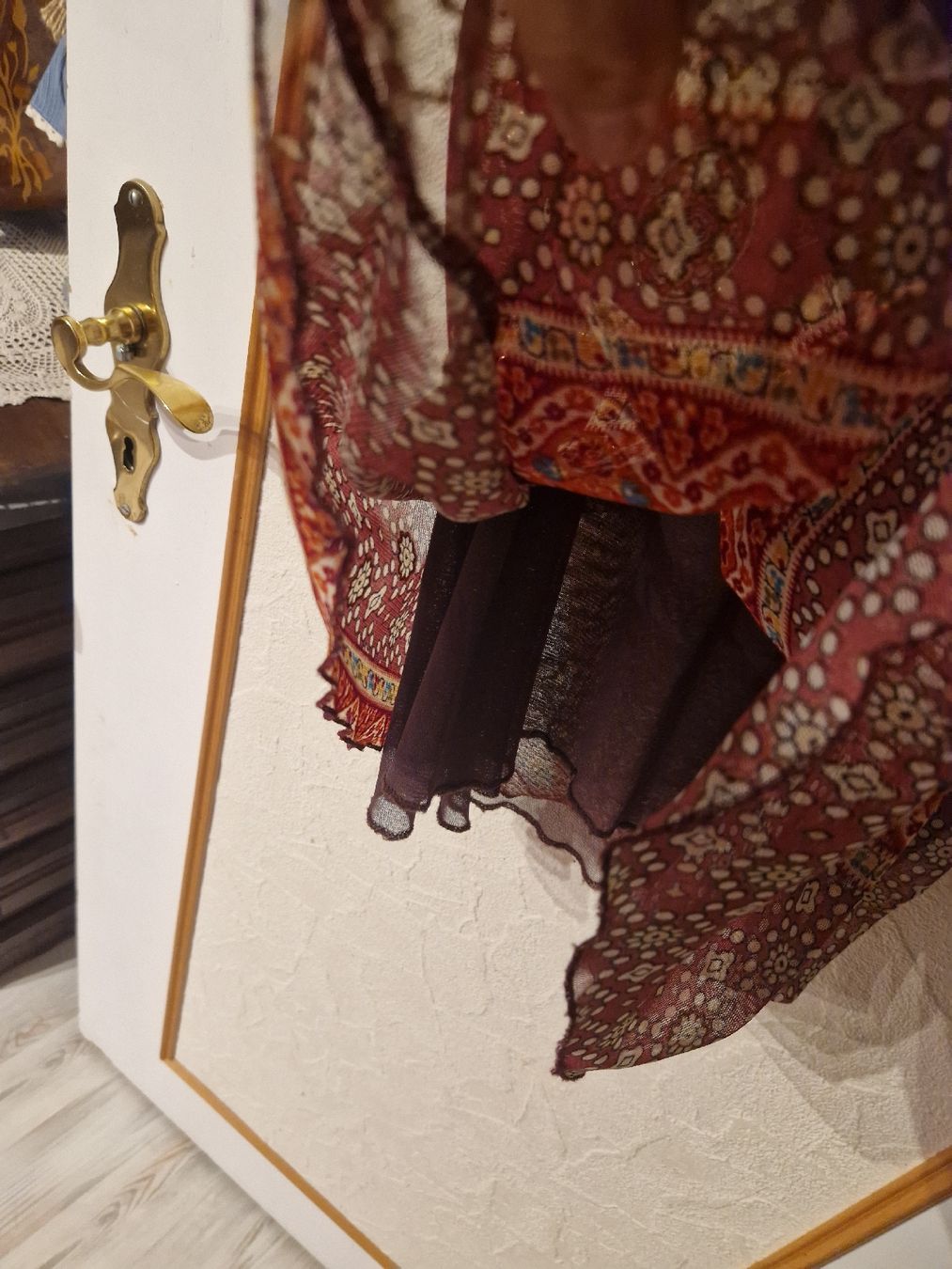 Zebra Kleider: Robe léger doublée avec paillettes – Neu (gemäss Beschreibung) aus SAXON von Mariposita1428 2