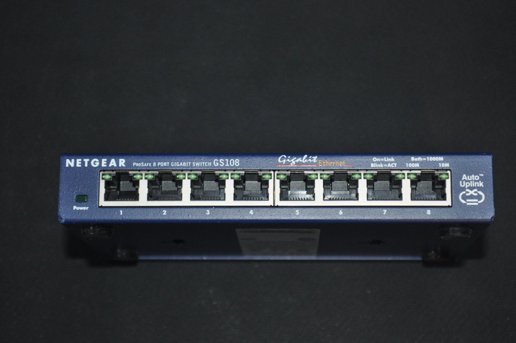 Netgear Hub & Switch: NETGEAR 8-Port Switch GS108 – Usato da Zizers venduto da Digitag0 2