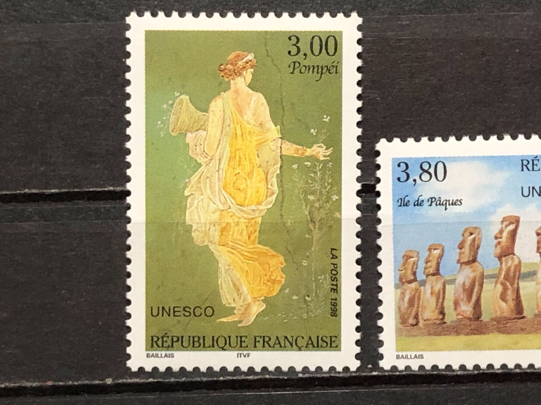 Tutti i francobolli: Paire UNESCO neufs** 1998 – Nuovo e nell'imballaggio originale da Lausanne venduto da ffhoud 1