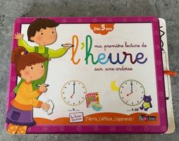 Livre ardoise Bordas ma première lecture heure