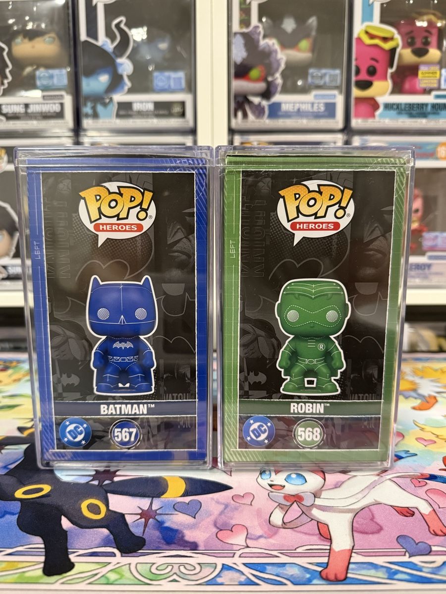 Funko Statuette: Funko Batman & Robin (Summer Convention 2025) – Nuovo (secondo la descrizione) da Flüelen venduto da alex_y88 1