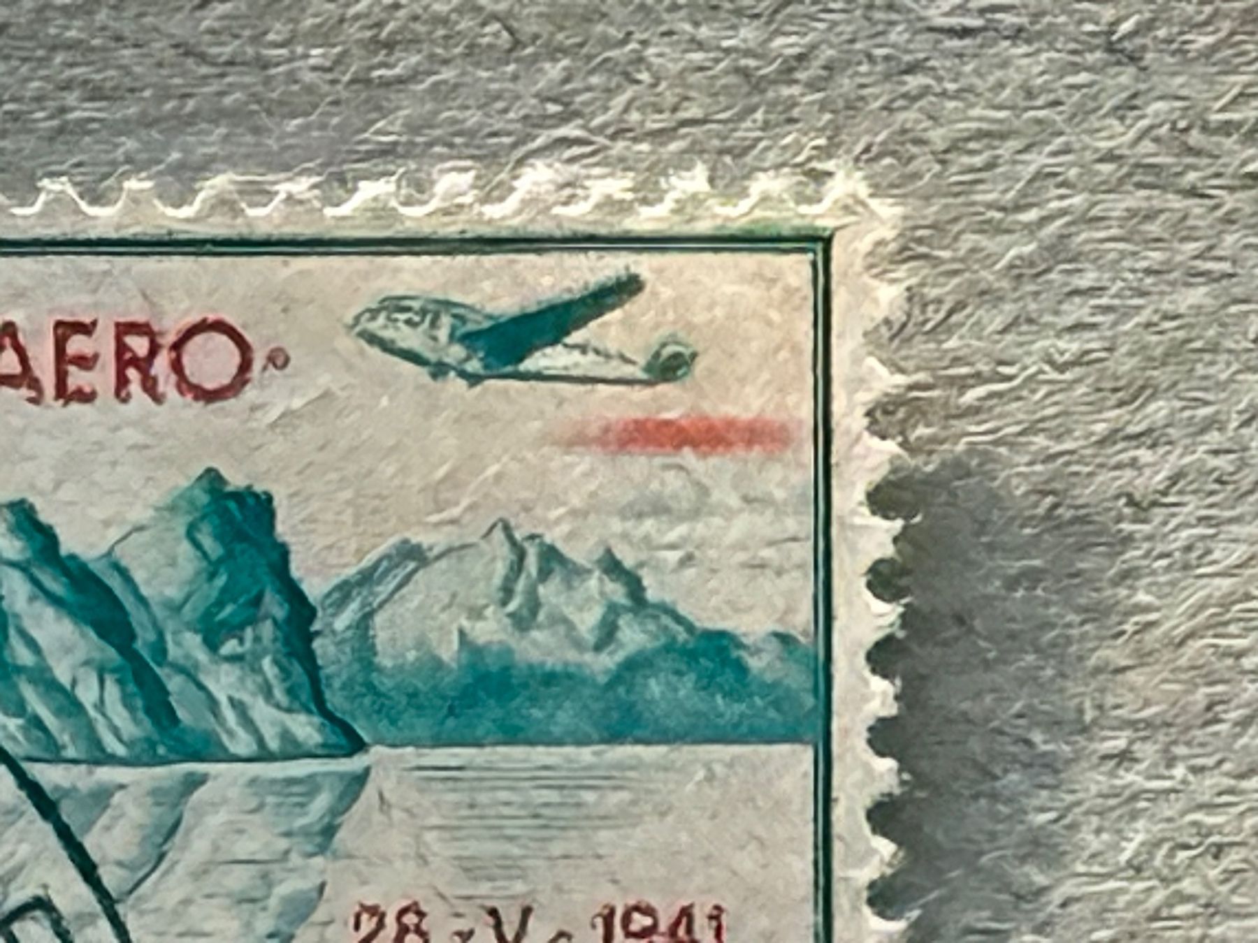 Tutti i francobolli: F35, mit Morgenröte, Payerne, selten – Usato da Aarau venduto da hilde47 1