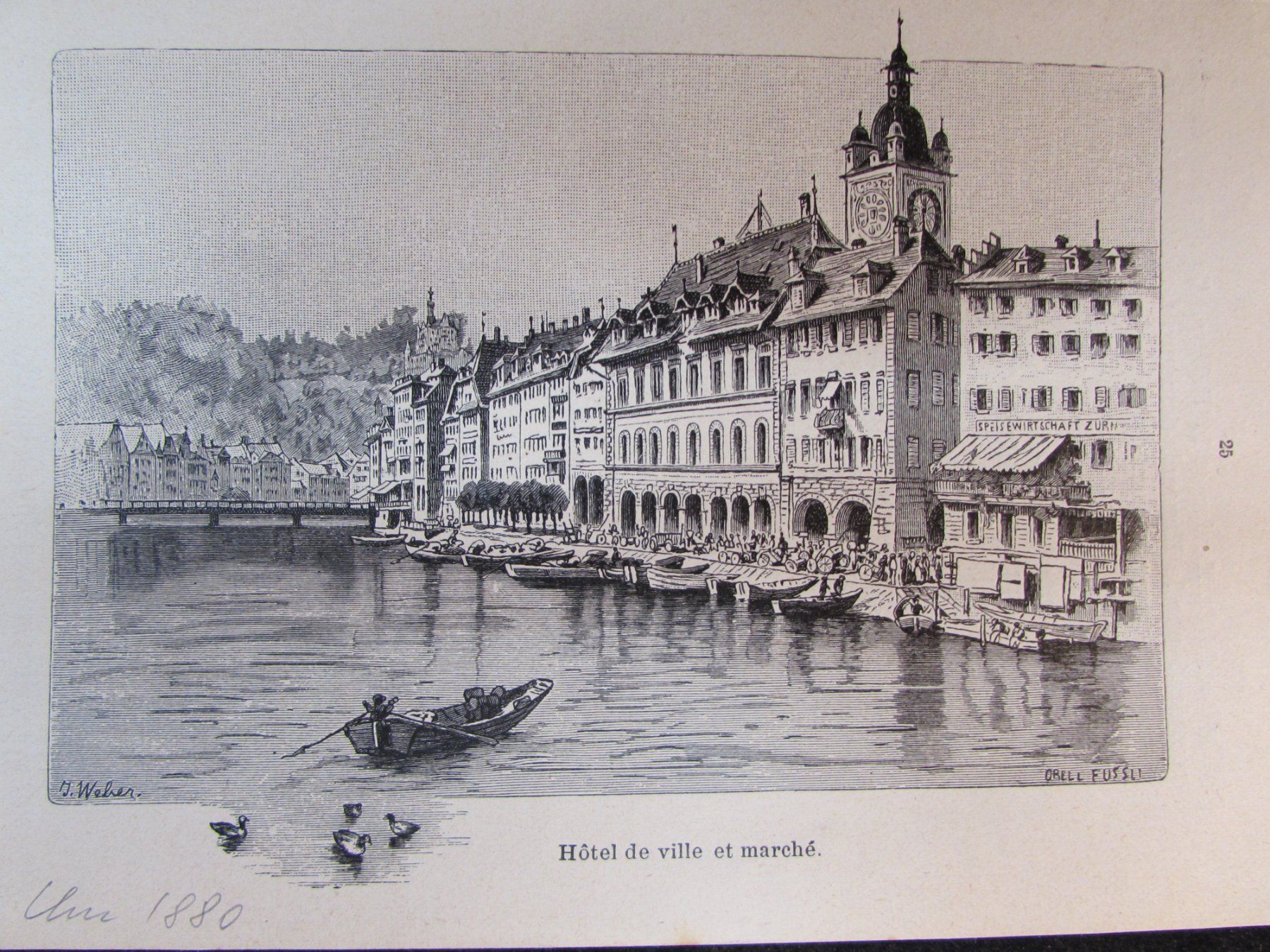 Stiche: Lot antikes Luzern, 19.Jh. – Gebraucht aus Walchwil von Shells1 6