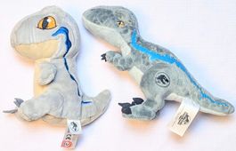 2x Dino - Dinosaurier - Jurassic World - Plüsch Figur