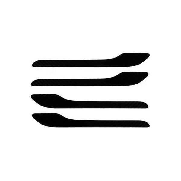 4x Türgriff-Abdeckungen Für Tesla Model 3 & Y - Glänzend Schwarz ABS Schutz