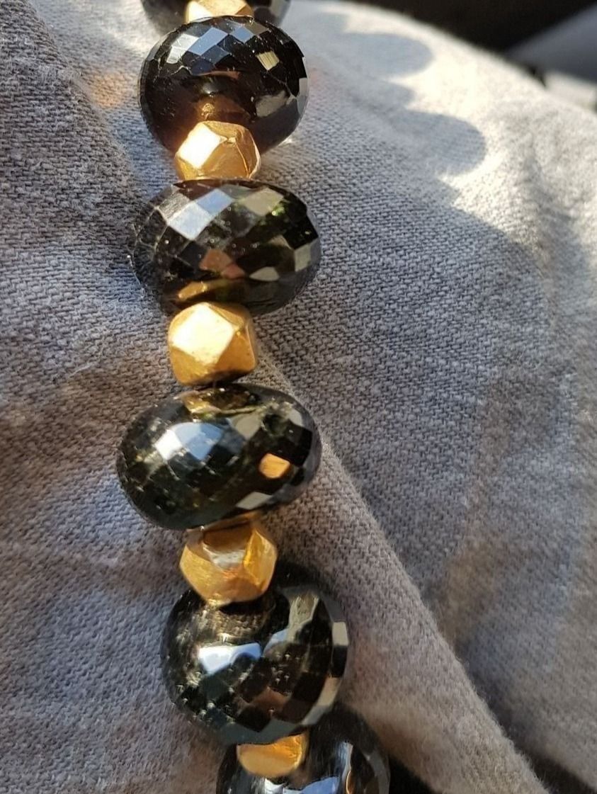 Catenine: Wunderschöne Turmalin Kette mit Gold – Nuovo (secondo la descrizione) da Unterägeri venduto da Altgoldschmuck 8