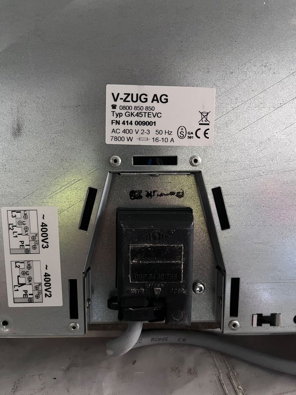 V-Zug Cucine: Kochfeld V ZUG Toptronic – Usato da Schöftland venduto da ValtraBM100 4