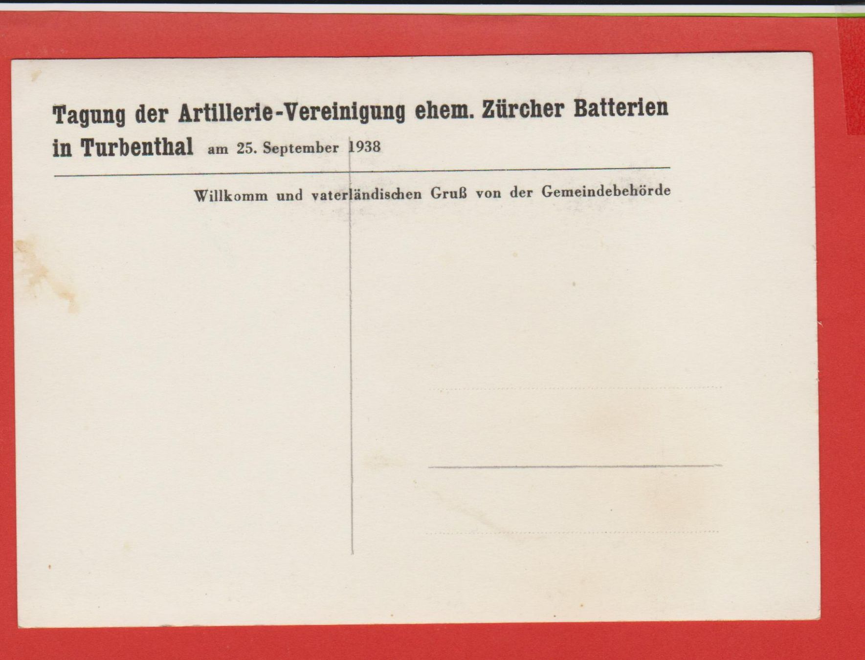 Cartoline postali: Turbenthal  -  alte Ansichtskarte – Usato da Vitznau venduto da Ropaku 1