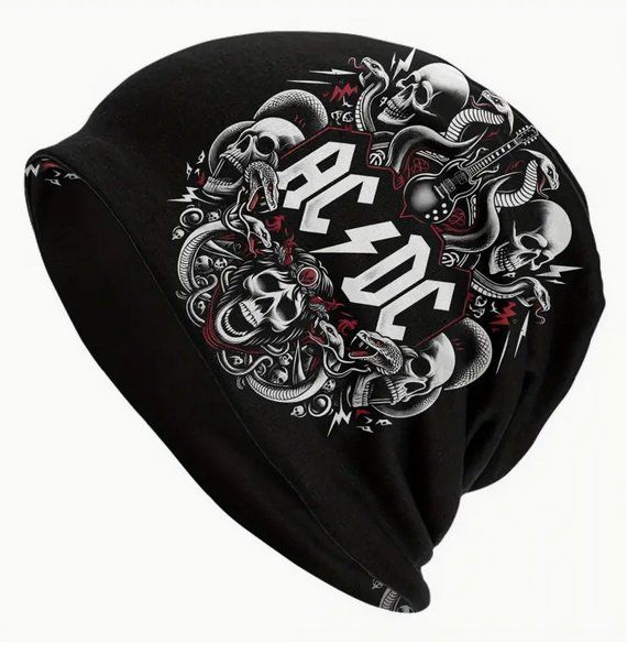 Copricapi, berretti & cappellini: BEANIE AC/DC NEU+OVP – Nuovo e nell'imballaggio originale da Bad Ragaz venduto da Schtupsi