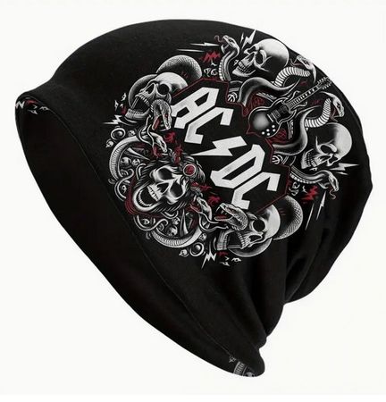 BEANIE AC/DC NEU+OVP
