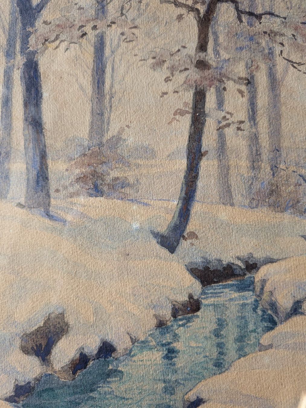 Tableaux: Gemälde Aquarell Adolf Moser – D'occasion à Emmen par magelan 2
