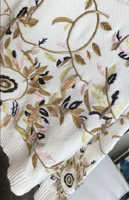Maglioni & Felpe: Pullover mit Blumenstickerei NEU Gr. 40 / 42 – Nuovo e nell'imballaggio originale da Wettswil venduto da the_jr6l 4