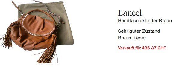 Lancel Borse da donna: Lancel Tasche / sac – Usato da Collonges venduto da Auganien 9