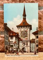 Bern Zytglogge - Tour de Phorloge - Belebt - Unionpostkarte