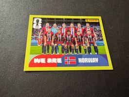 Panini FIFA Fussball WM 2026 Sticker Team Norwegen NOR 13