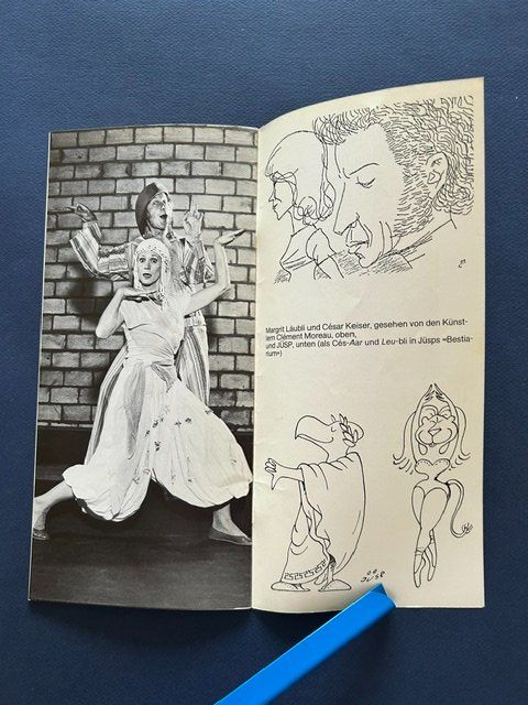 Libri: Margrit Läubli / César Keiser, OPUS 10, Generalprobe 1981 – Usato da Bern venduto da oregonzwei 7