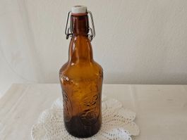 Vintage Fischer Biere d'Alsace braune leere Bierflasche