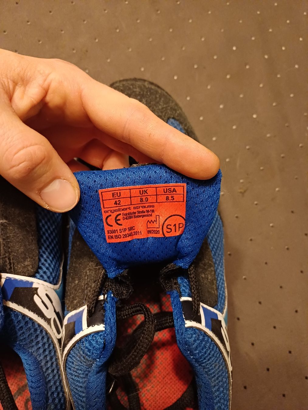 Scarpe da uomo: Stahlkappenschuhe Engelbert Strauss – Nuovo (secondo la descrizione) da Meilen venduto da mar_5d8t 2