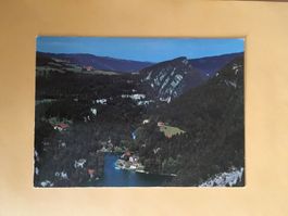 Les Bassins Hotel du Saut du Doubs Vogelschau