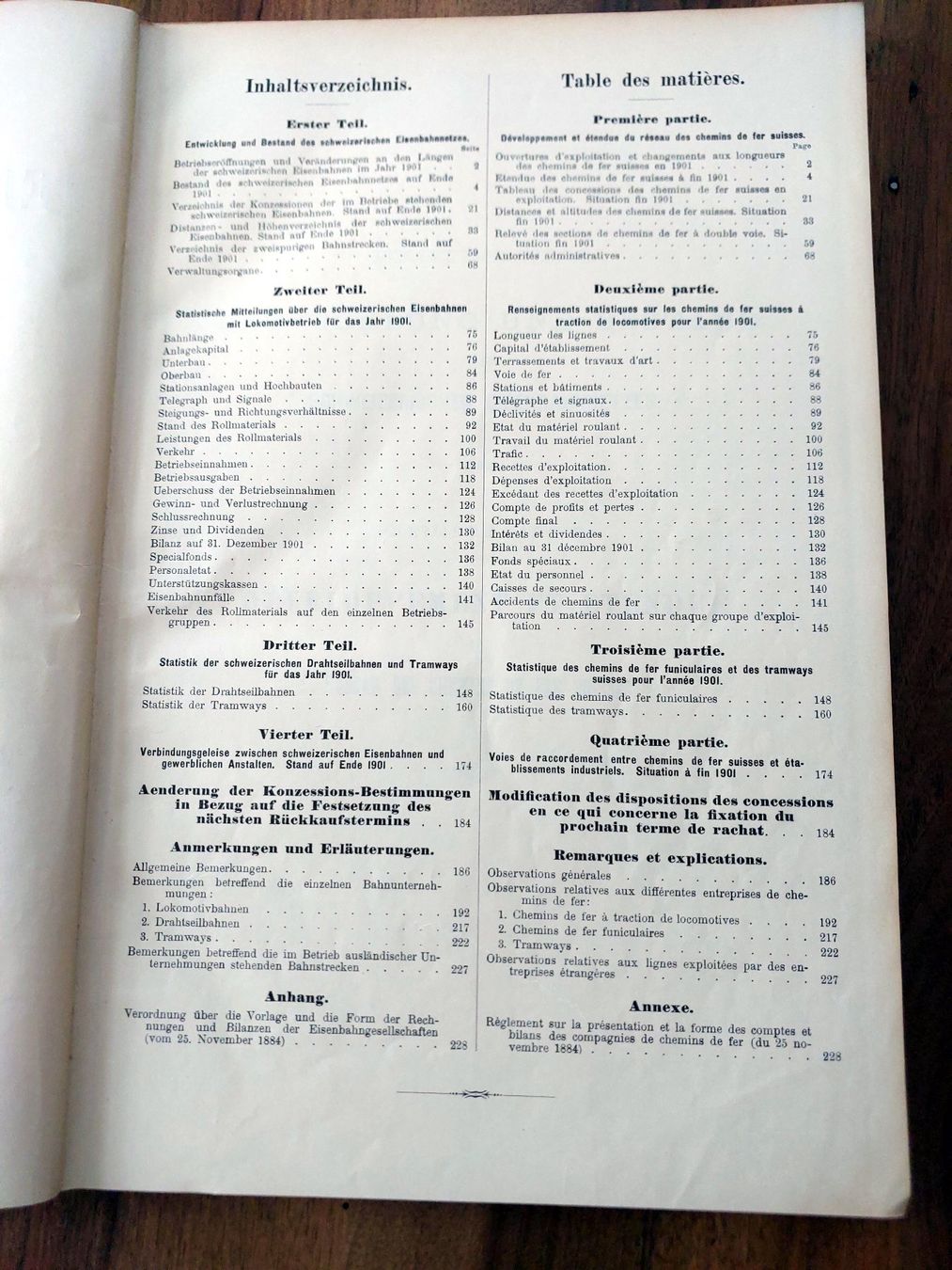 Libri: Schweizerische Eisenbahn-Statistik 1901 - Band XXIX – Usato da Schönenwerd venduto da Steidi 2