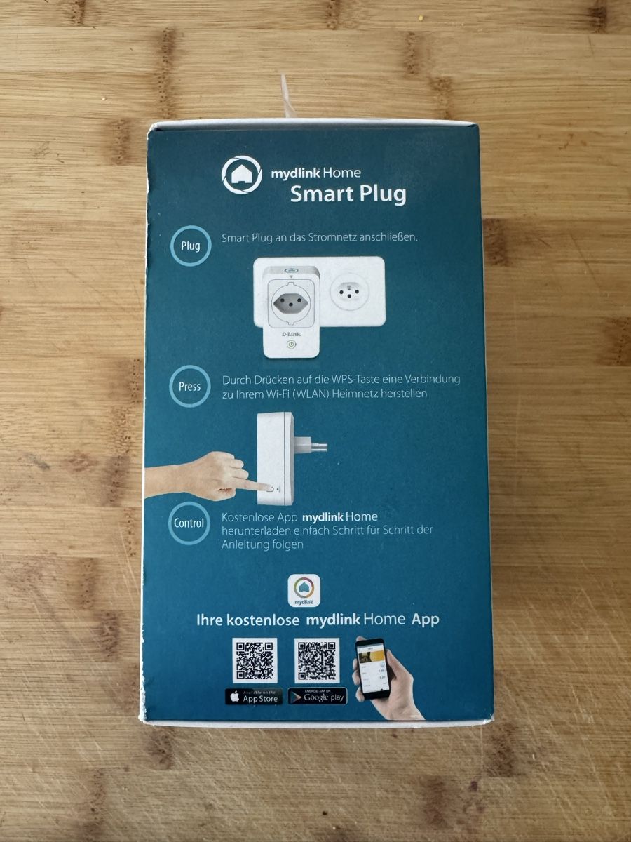 Dlink Stecker: D-Link Smart Plug mydlink Home – Neu und originalverpackt aus Zürich von Benutzername-B 1