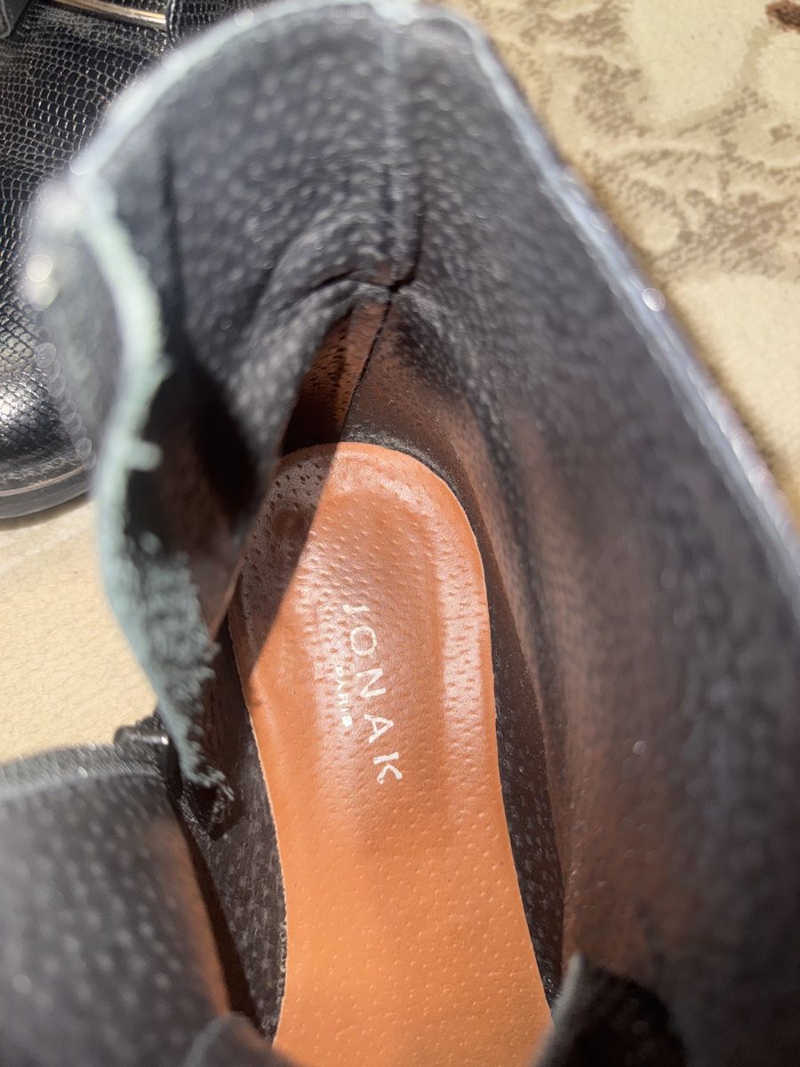 Damenschuhe: Schwarze Leder-Schnürstiefel Gr. 38 – Gebraucht aus St. Gallen von StyleAndMore23 4