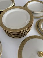 Wunderschönes Bavaria Tirschenreuth Geschirrservice mit Gold