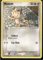 Meowth EX FireRed & LeafGreen 69/112 Pokémon EN