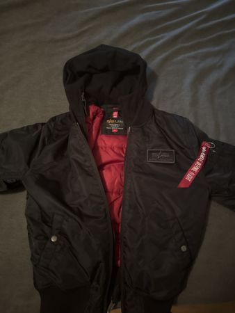 Bomberjacke-black Alpha Industries 