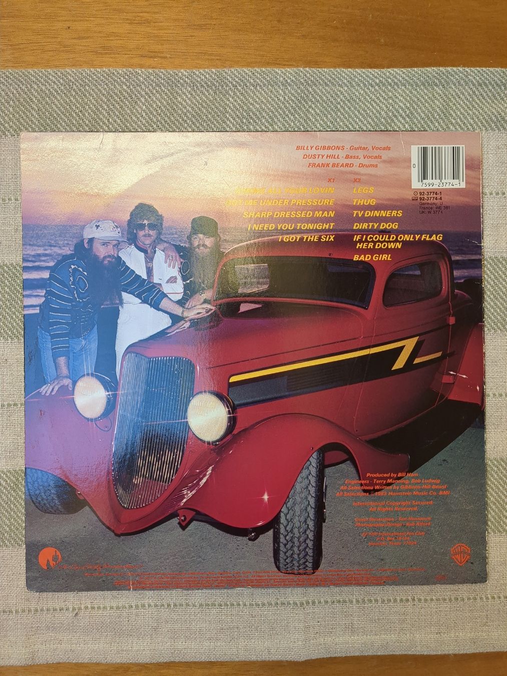 Schallplatten: ZZ Top - Eliminator – Gebraucht aus Euseigne von Barbichette 1