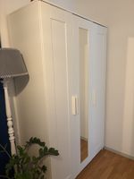 IKEA BRIMNES Kleiderschrank mit Spiegel – Weiss – guter 
