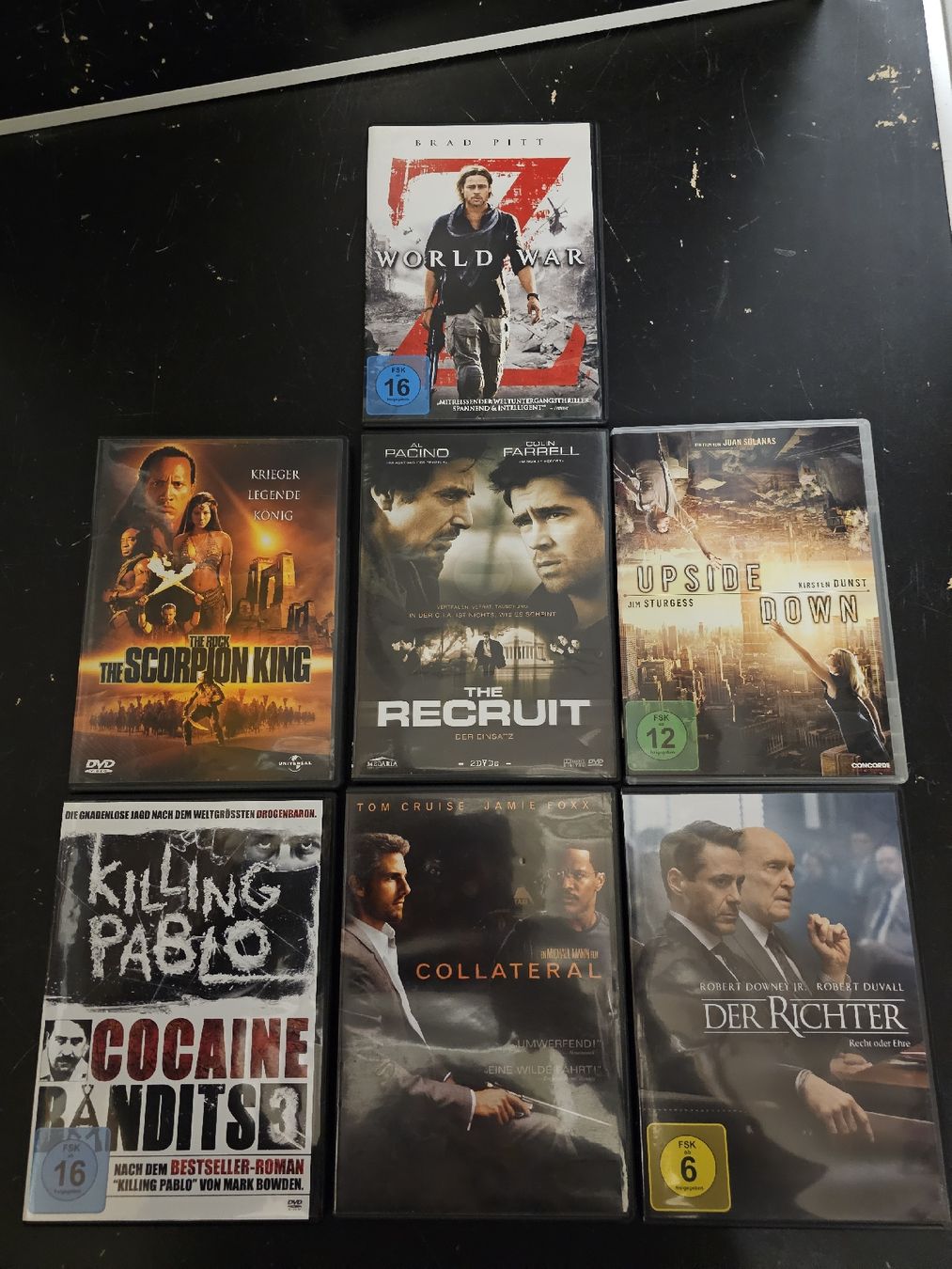 Alle DVDs: 7 DVD Action - Thriller - Bon état – Gebraucht aus Basel von Paloma6261