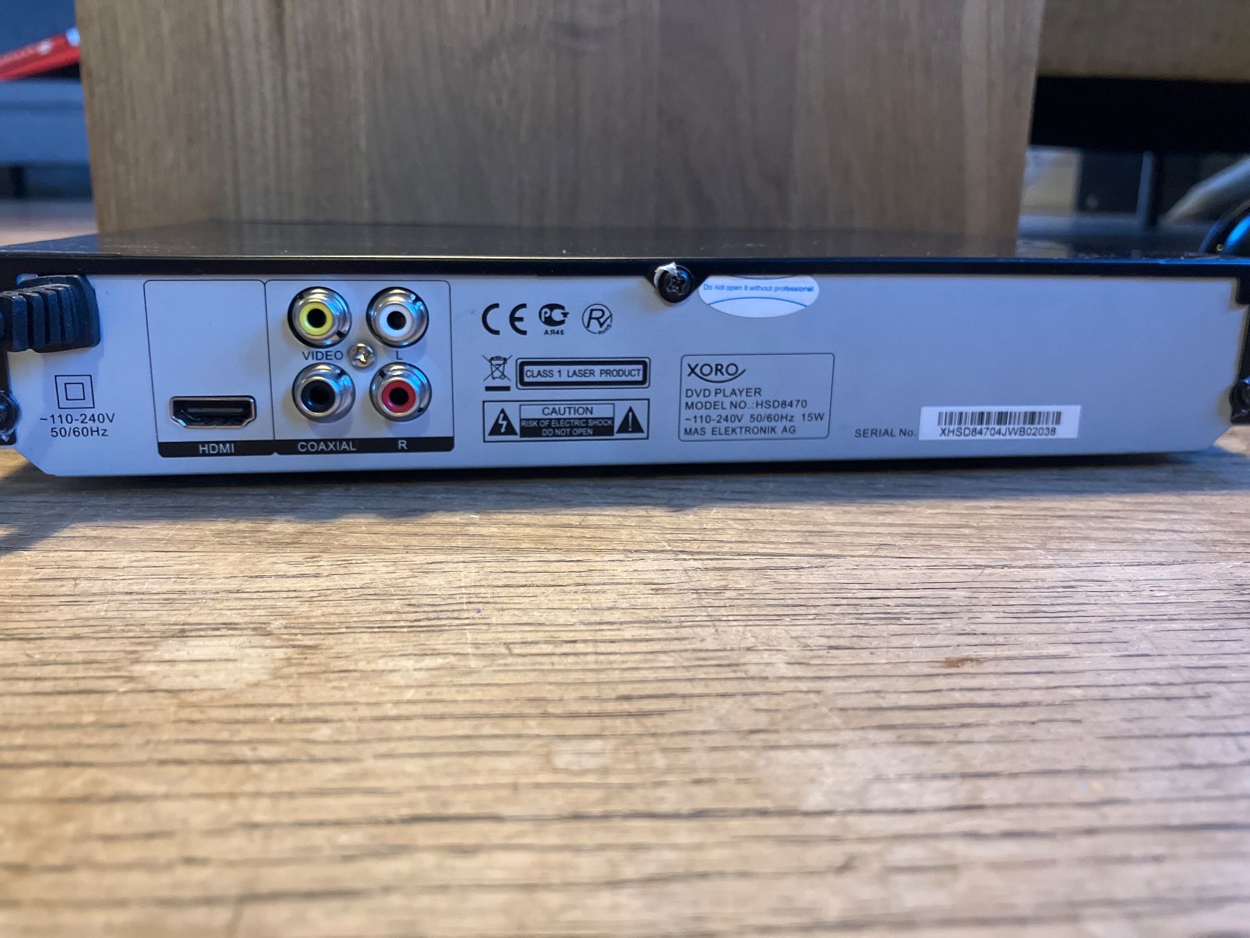 Audio- & Mediensysteme: DVD Player"XORO HSD8470" – Gebraucht aus gasel von wupfl 2