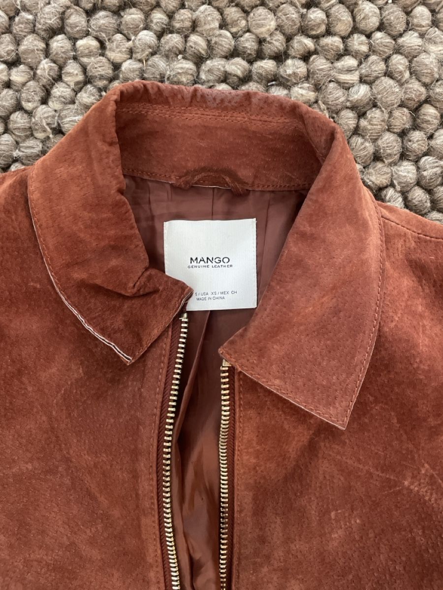 Mango Jacken: Mango Wildlederjacke in Rostrot, Grösse S/XS – Neu (gemäss Beschreibung) aus Hedingen von sam_vks6 2