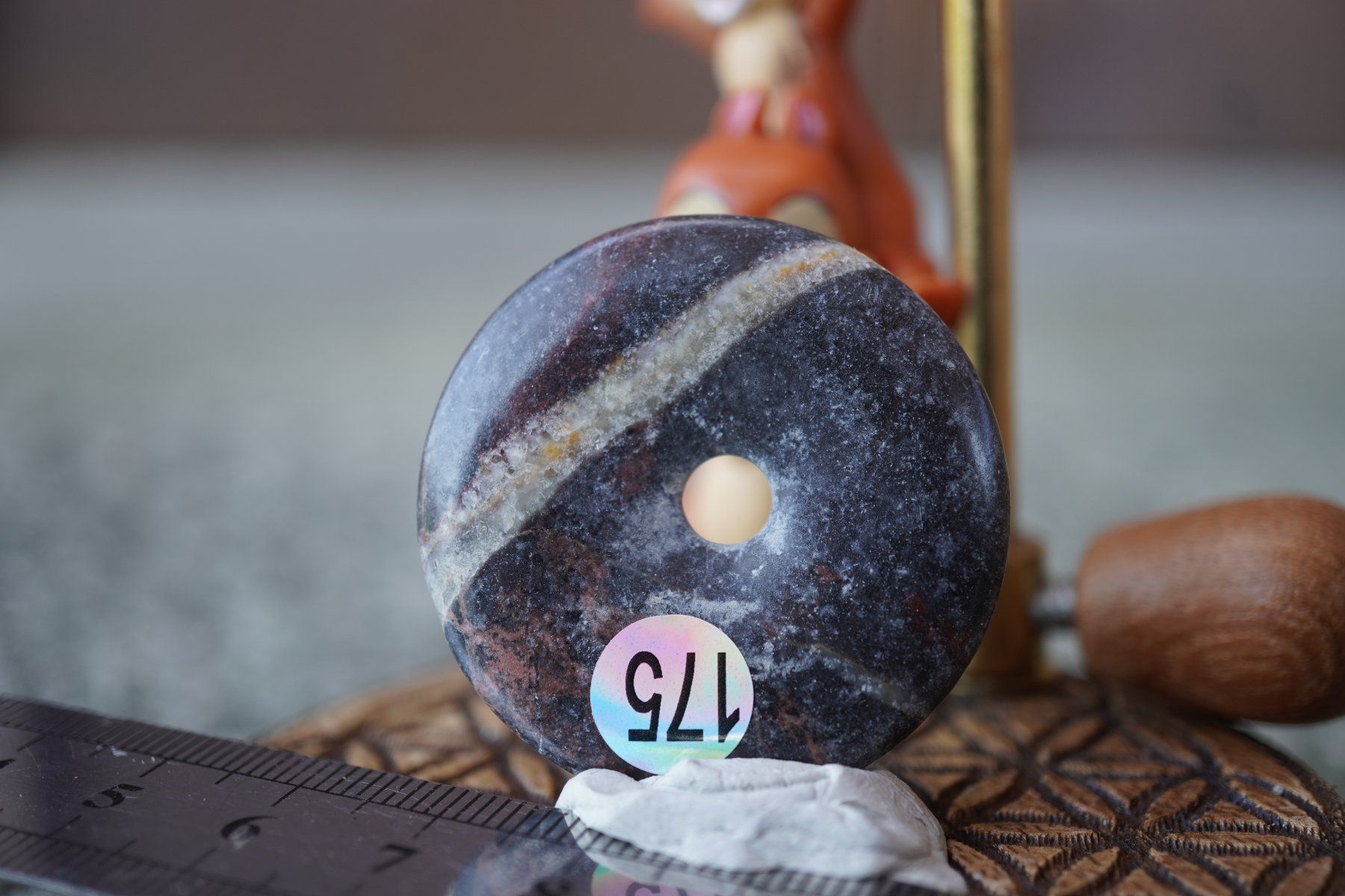 Minerali & Pietre curative: Dolomit Pi Scheibe     1.-     Räumung – Nuovo e nell'imballaggio originale da Eschenbach SG venduto da topstone