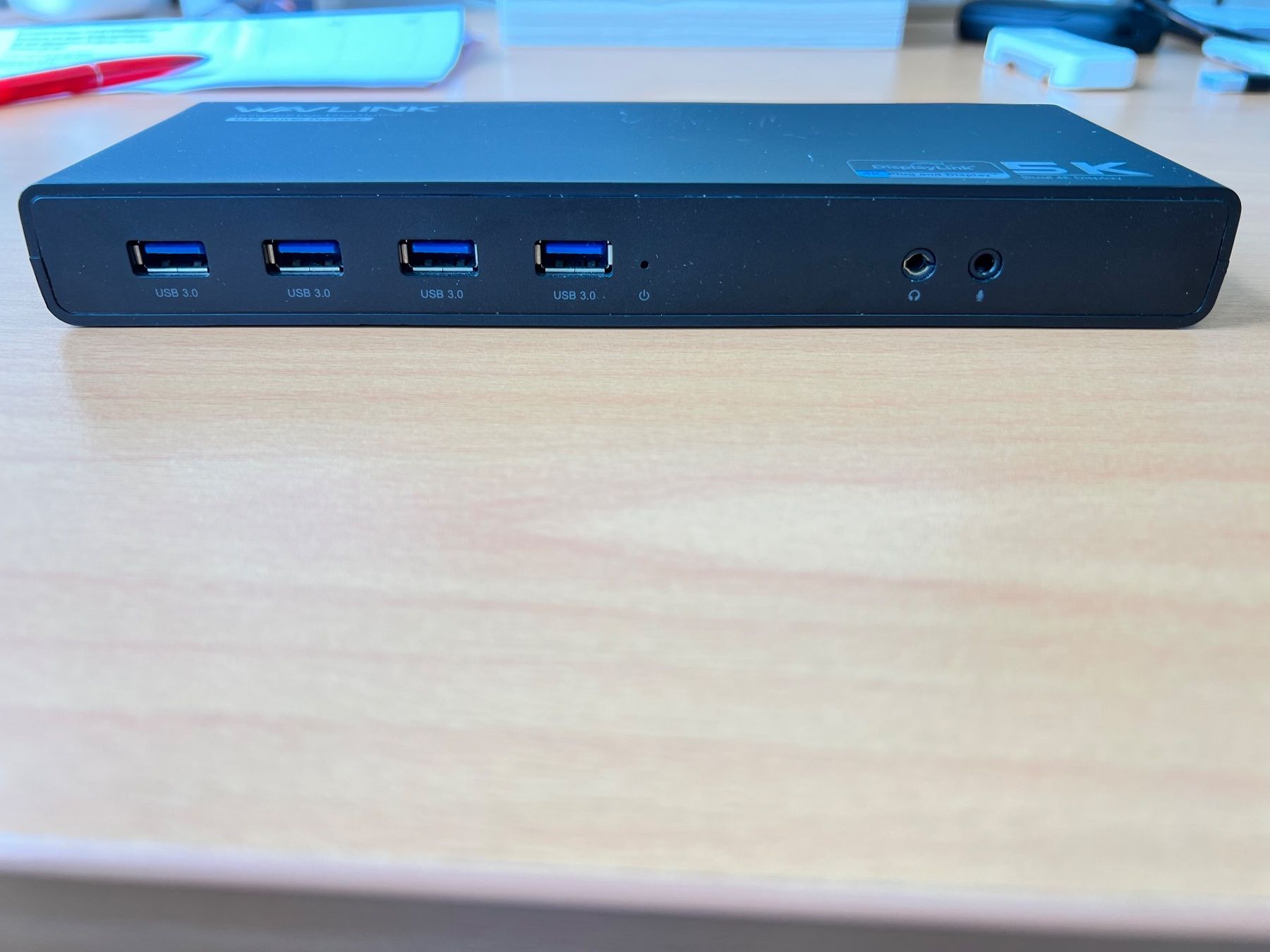 Docking station: WAVLINK 5k - USB C Hub - Docking Station - 2 HDMI Monitore – Usato da St. Gallen venduto da Mr.Deutschmann