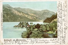 Iseltwald   BE   mit Balkenstempel:  EGG (SCHWYZ)    um 1900