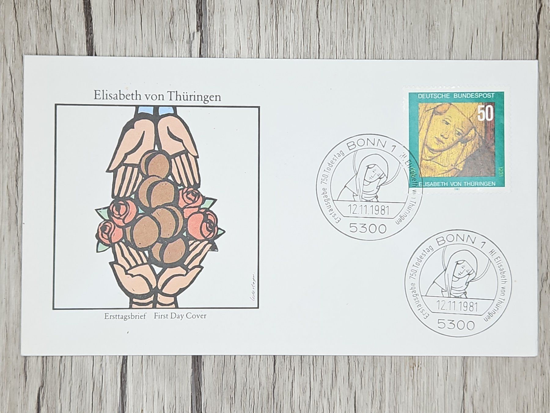 Tutti i francobolli: CL14 Enveloppe + Timbre Allemagne 1981 – Usato da Cousset venduto da Patrick_Collections