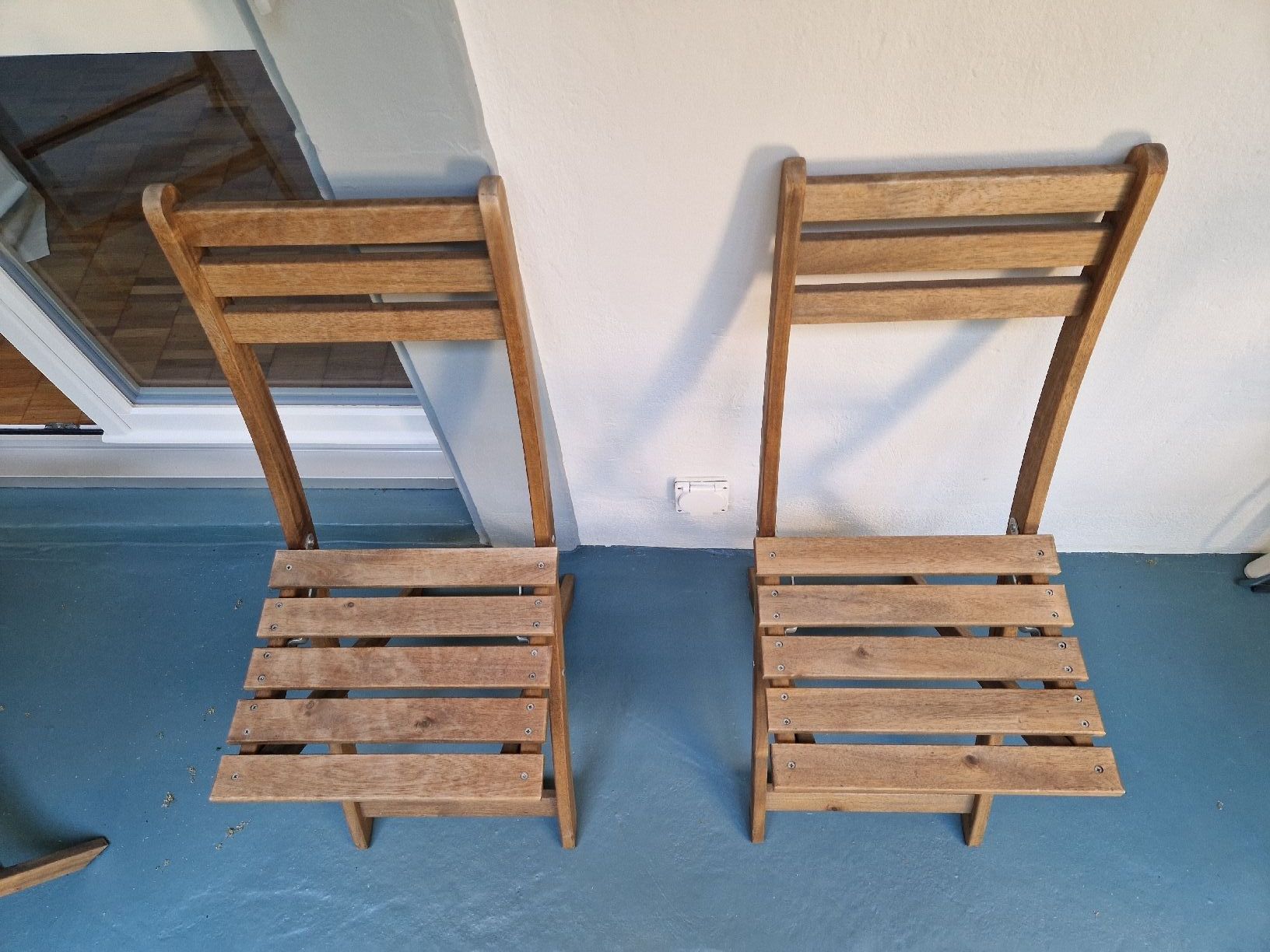 Tische: Holz Gartentisch und 2 Stühle Askholmen, Ikea – Gebraucht aus Basel von Musawida 3