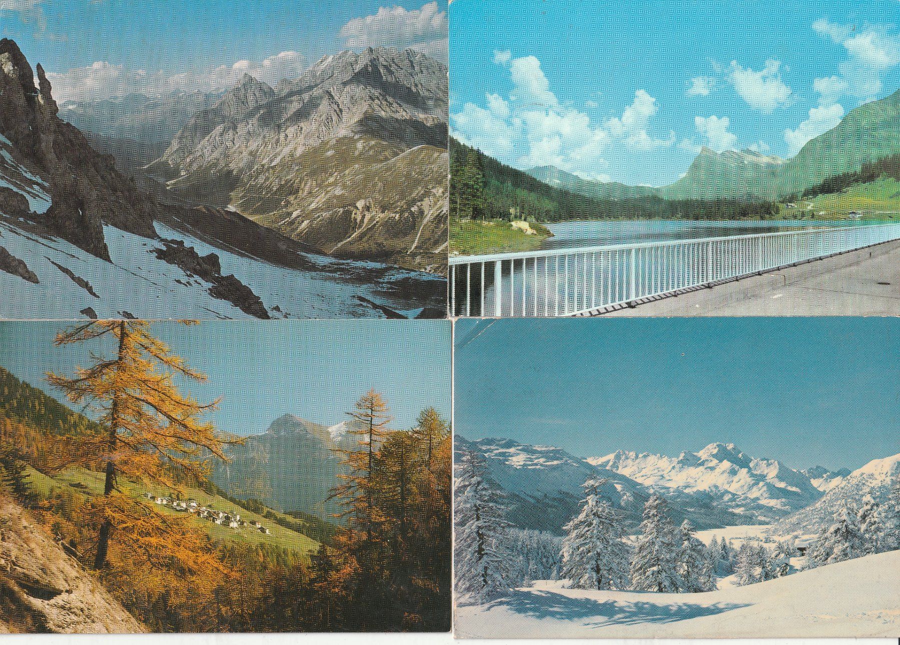Cartoline postali: 20 AK Landschaften Engadin – Usato da Lumbrein venduto da made02 8