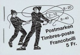 1982: Markenheftchen grau 0-72d, postfrisch