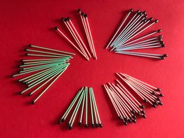Lockenwickler Vintage NADELN für Lockenwickel Haarwickel